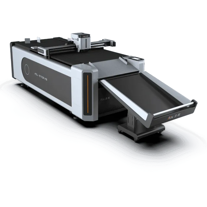 AOL 1070PAS digital cutting plotter with extended sloping output tray