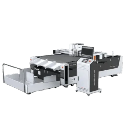 AOL 1612PLUS digital cutting plotter with front support frame