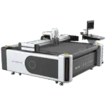 AOL 1612PLUS cutting plotter showing its enclosed base and flat cutting bed