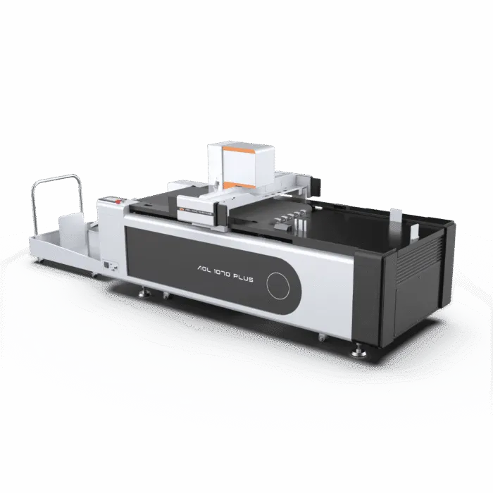 AOL 1070PLUS digital cutting plotter with flat cutting bed