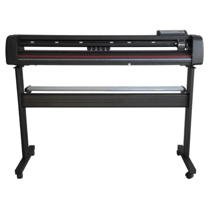 Front view of the Liyu DF Series vinyl cutting plotter on its stand