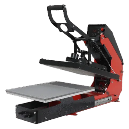 SENKO heat press with raised upper plate