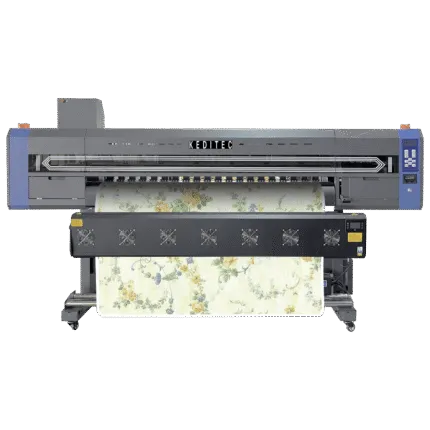 Front view of the Keditec K2-16TX sublimation printer
