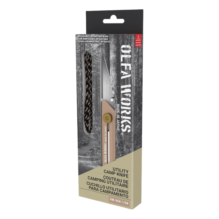 OLFA WORKS Utility Camp Knife – Sand - Image 2